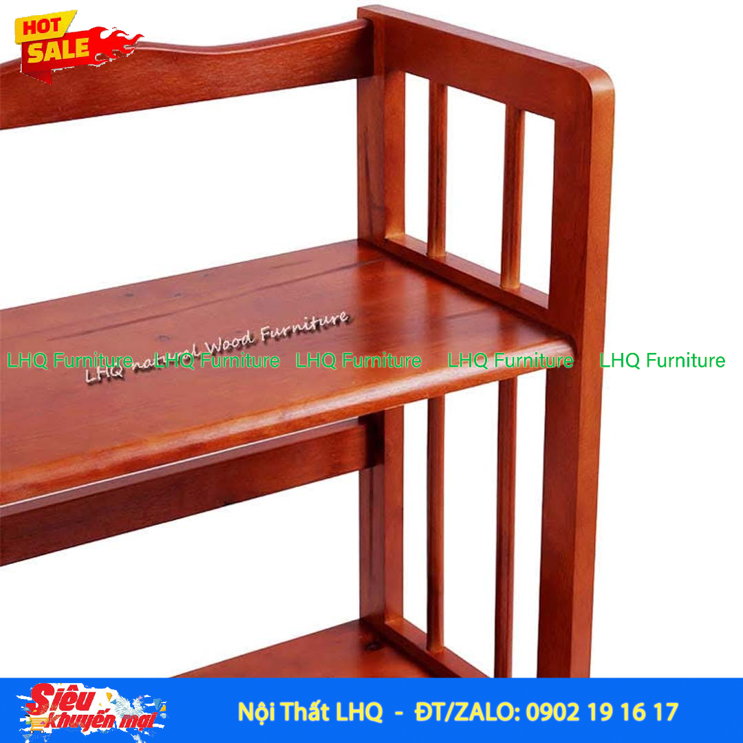 Kệ Sách Gỗ 5 Tầng Rộng 80cm – Gỗ Cao Su Tự Nhiên Chắc Chắn, Đẹp Hiện Đại