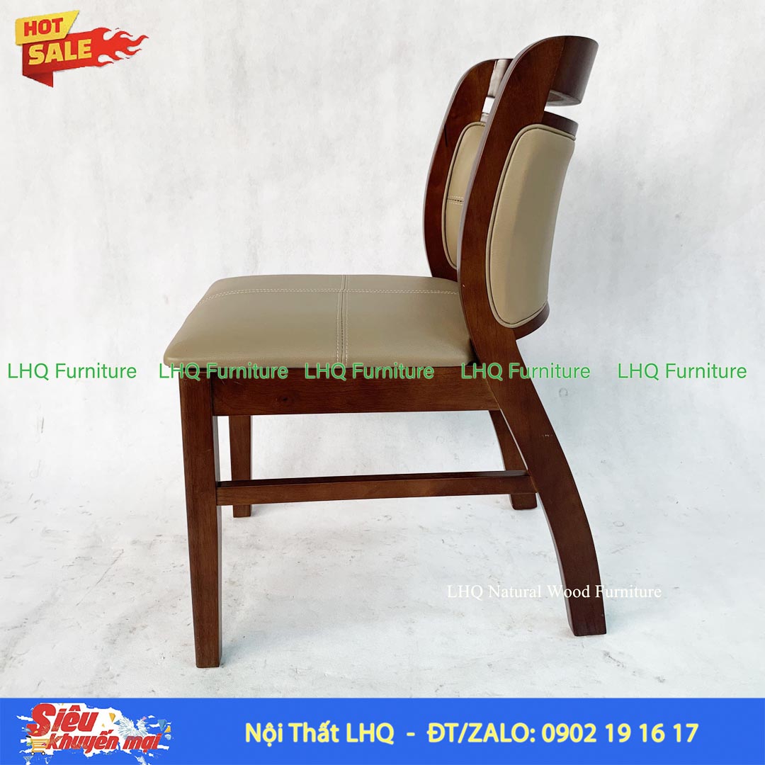 Ghế Cafe Ghế Ăn Ashley Gỗ Cao Su Tự Nhiên Đẹp