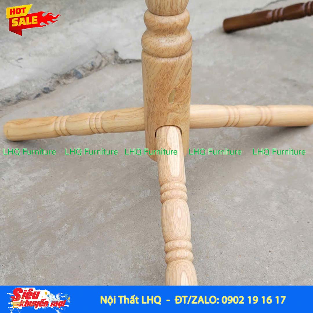 Cây Treo Quần Áo Số 3 Gỗ Cao Su | Nội Thất LHQ