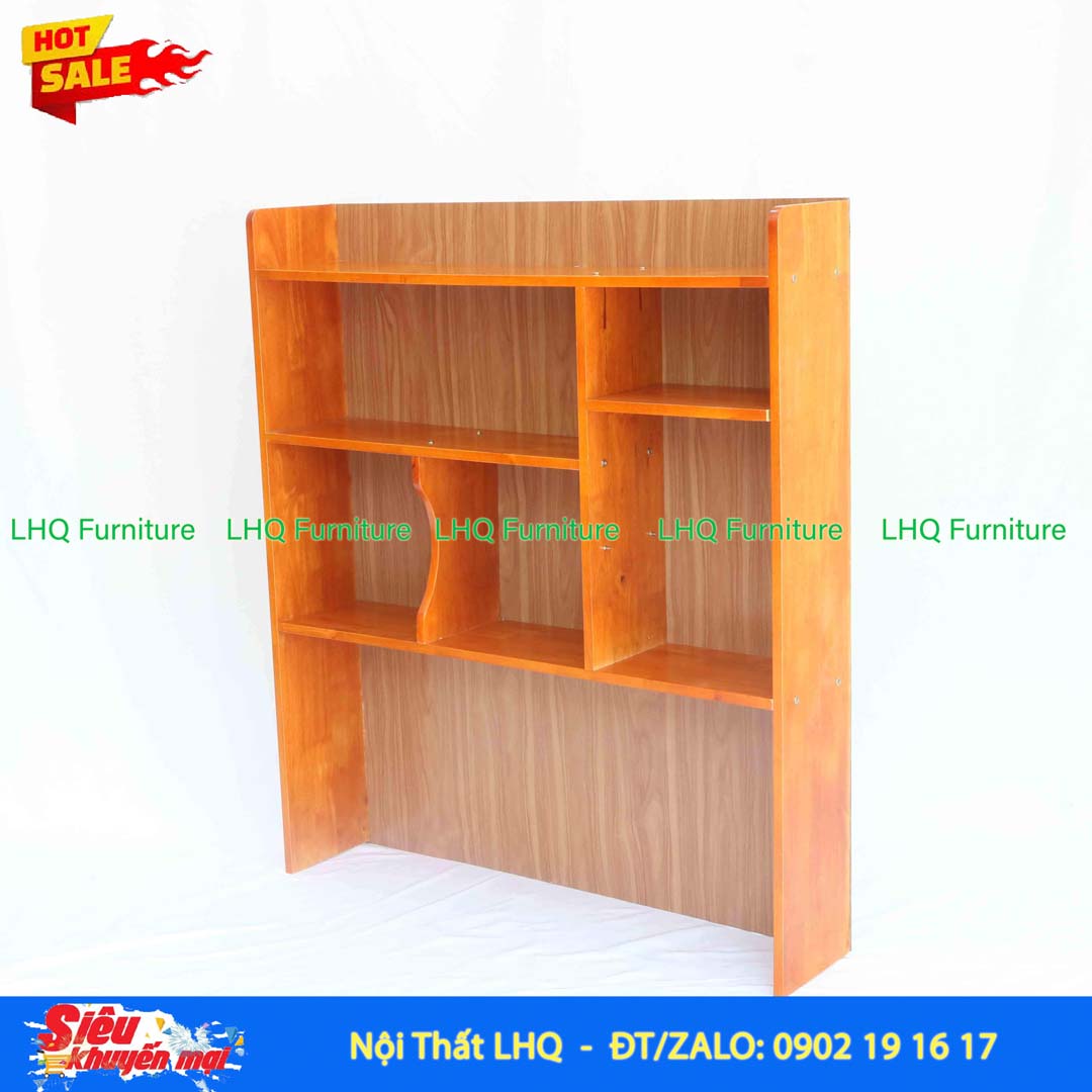 Bàn Học Có Giá Sách 1m Gỗ 1,8 | Gỗ Cao Su Tự Nhiên Bền Đẹp