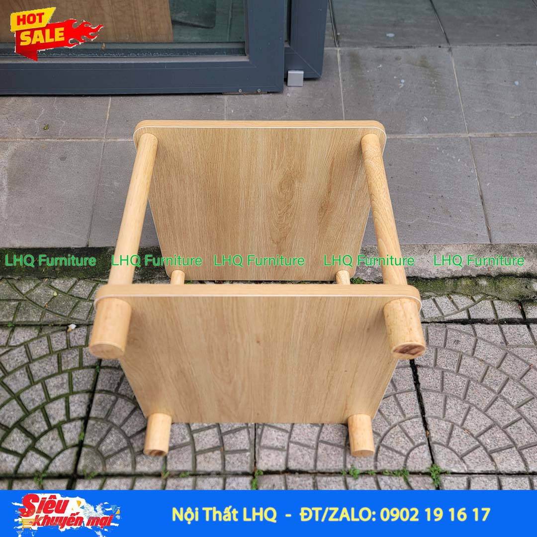 Kệ trang trí vuông 2 tầng 40x40cm – Nhỏ gọn, hiện đại và đa năng