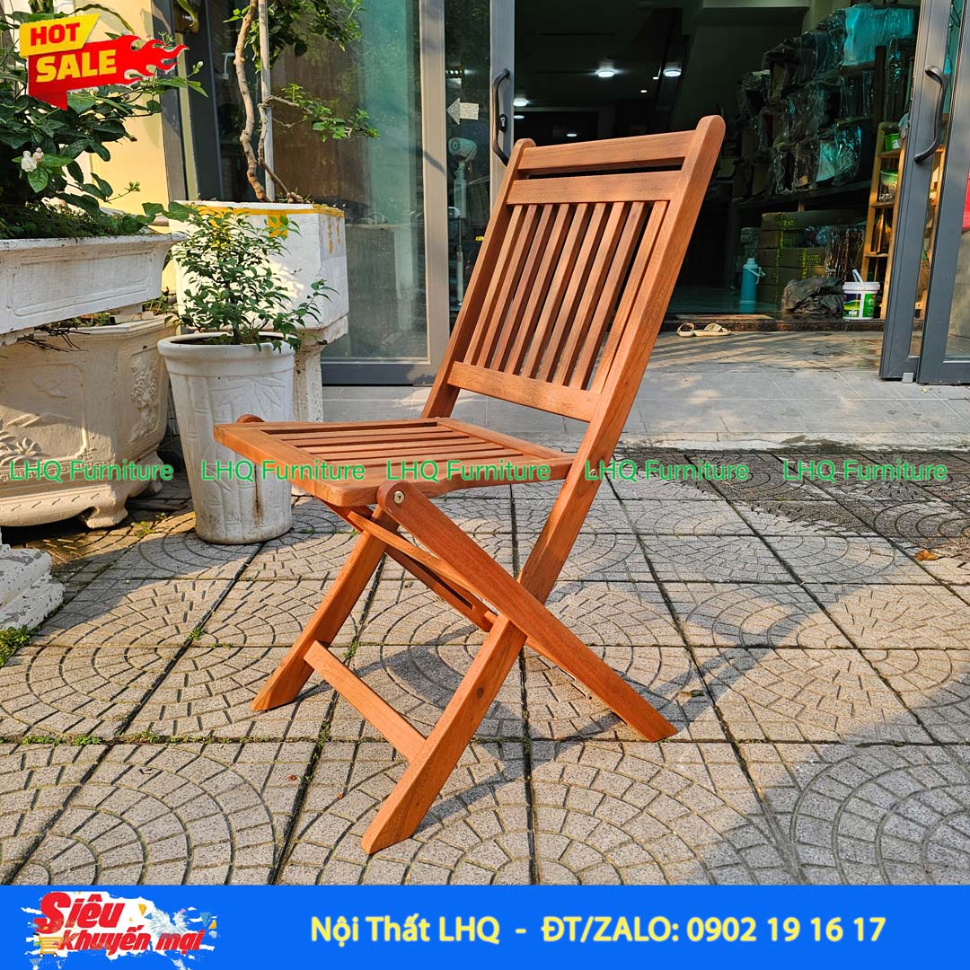 Ghế Cafe Nan Cao Gỗ Tràm Có Cổ | Nội Thất LHQ