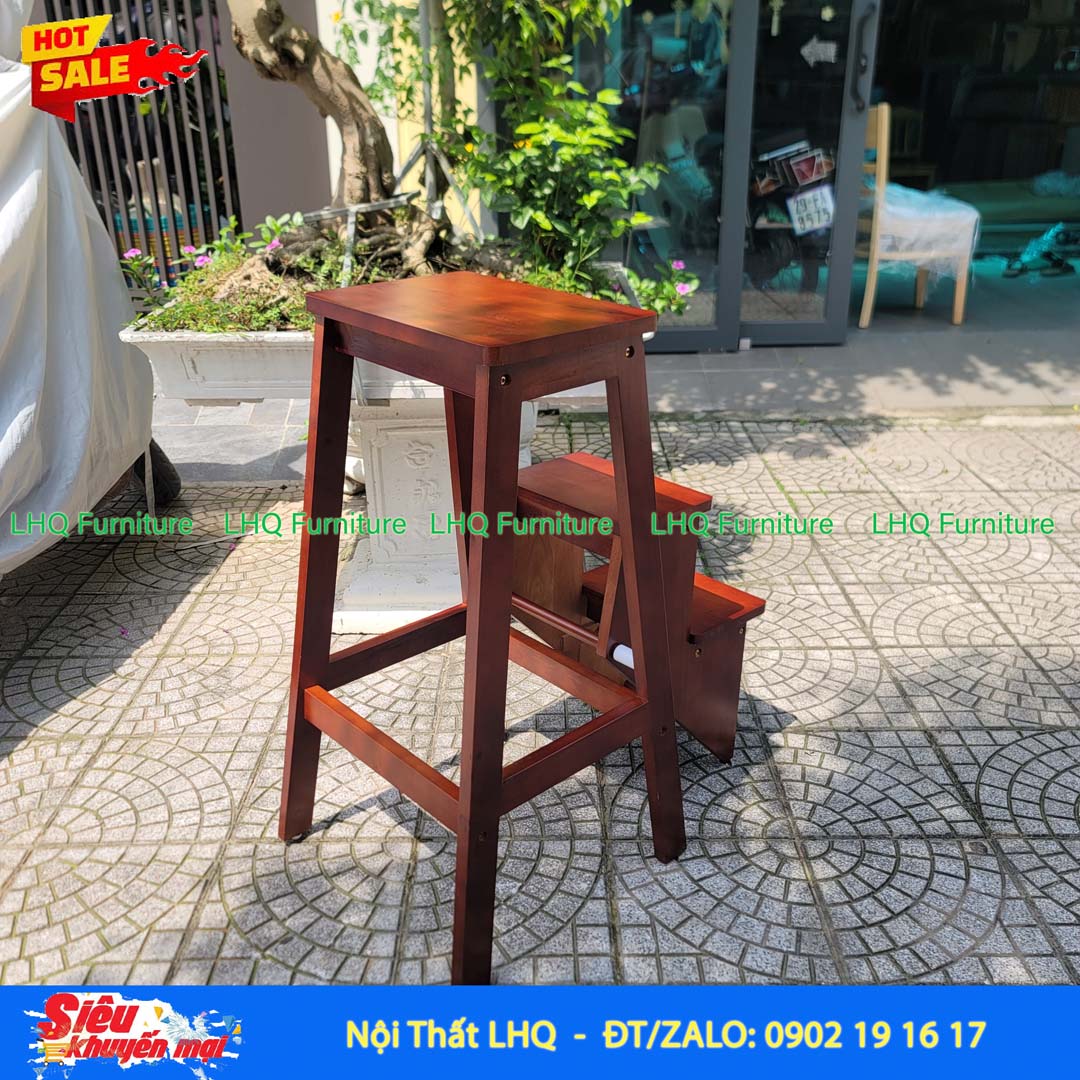 Ghế Thắp Hương Gỗ Tự Nhiên Xếp Gọn | Nội Thất LHQ