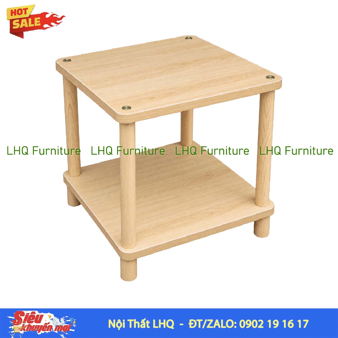 Kệ trang trí vuông 2 tầng 40x40cm – Nhỏ gọn, hiện đại và đa năng