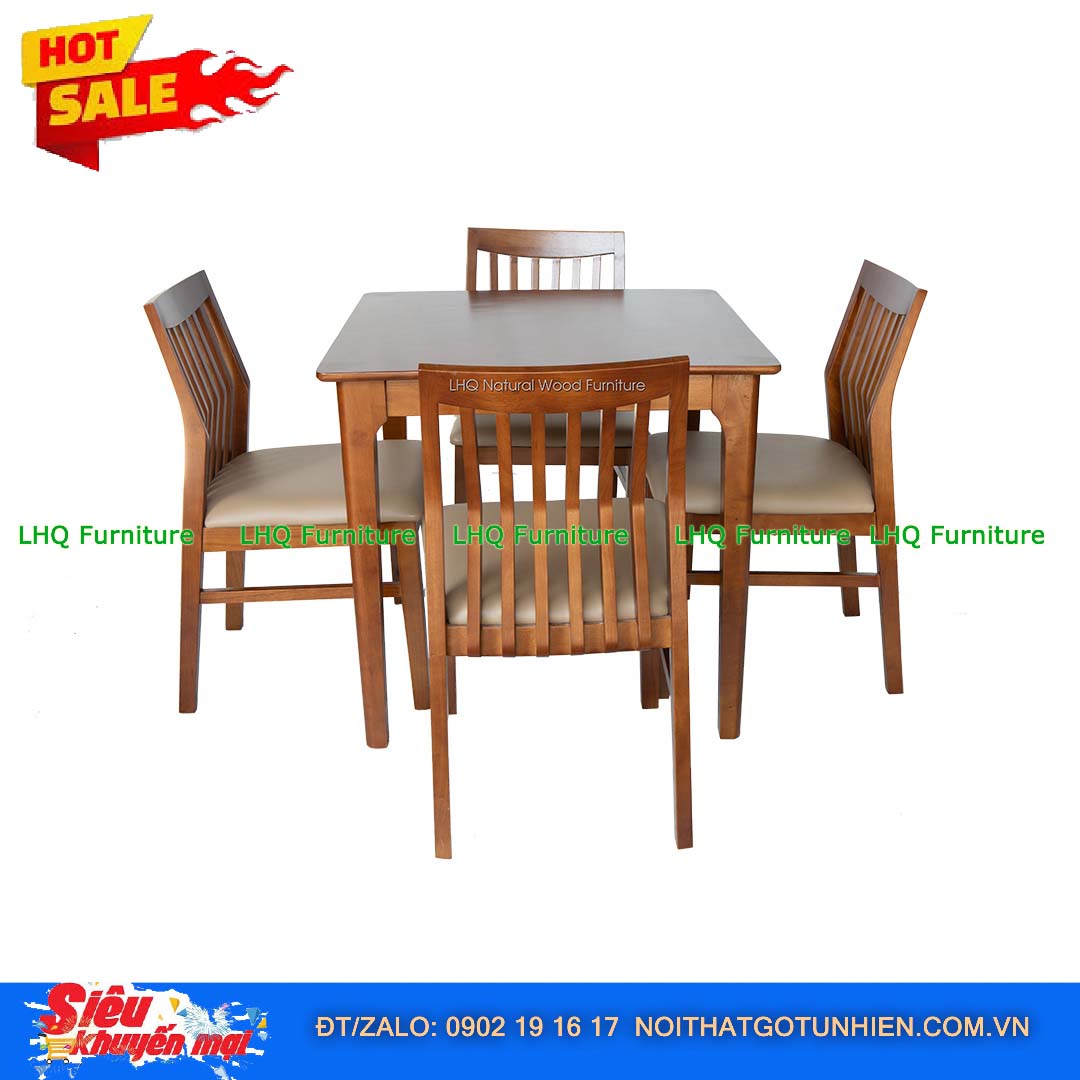 Ghế Cafe – Ghế Ăn Bingo Gỗ Cao Su Sang Trọng, Bền Đẹp