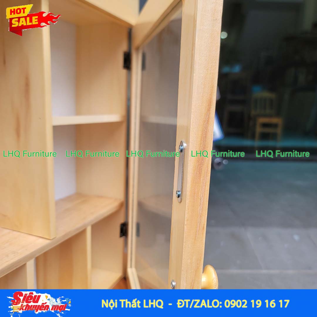 Tủ Thuốc Gia Đình To Gỗ Tự Nhiên Treo Tường Bền Đẹp Giá Rẻ