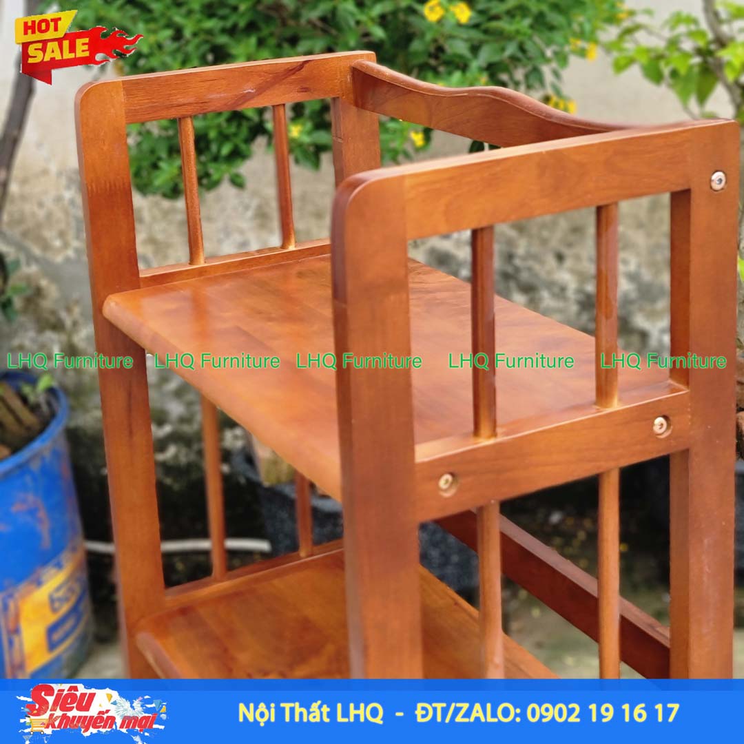 Kệ Sách Gỗ 4 Tầng Rộng 65cm – Giải Pháp Lưu Trữ Hiện Đại, Bền Đẹp Cho Gia Đình