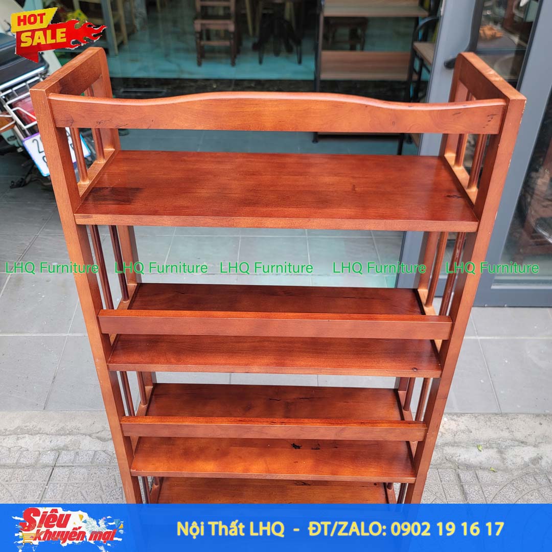 Kệ Sách Gỗ 4 Tầng Rộng 40cm – Giải Pháp Lưu Trữ Gọn Gàng Cho Mọi Không Gian