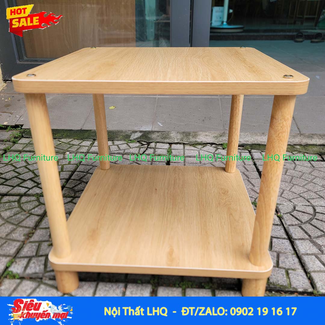 Kệ trang trí vuông 2 tầng 40x40cm – Nhỏ gọn, hiện đại và đa năng
