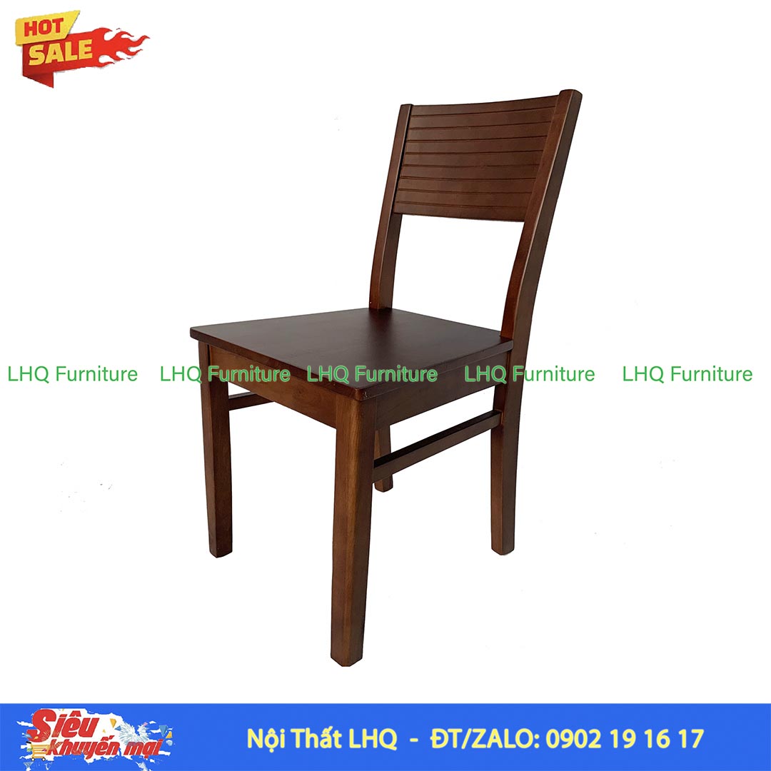Ghế Cafe Cherry Gỗ Cao Su – Thanh Lịch, Chắc Chắn Cho Mọi Không Gian