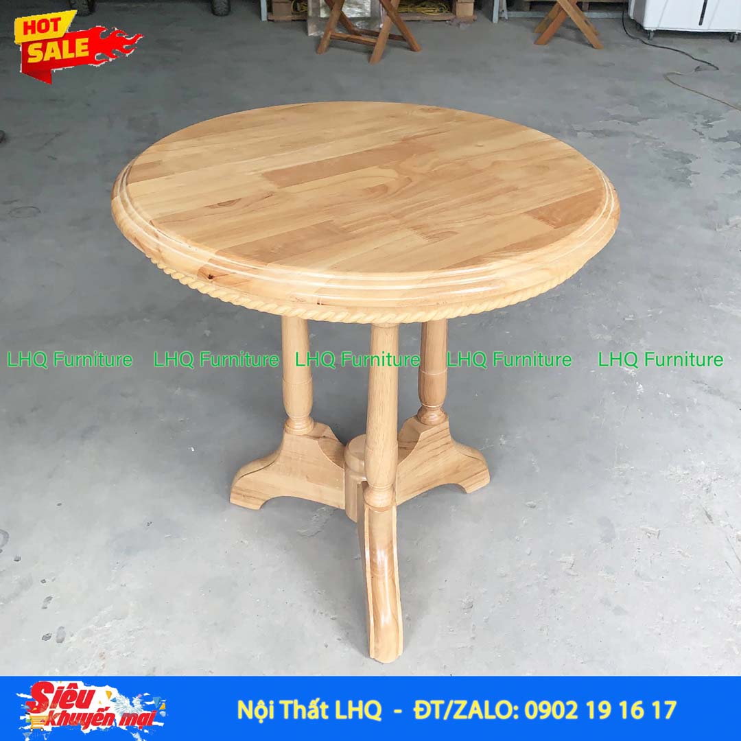 Ghế Kẹp Trà Gỗ Cao Su | Nội Thất LHQ