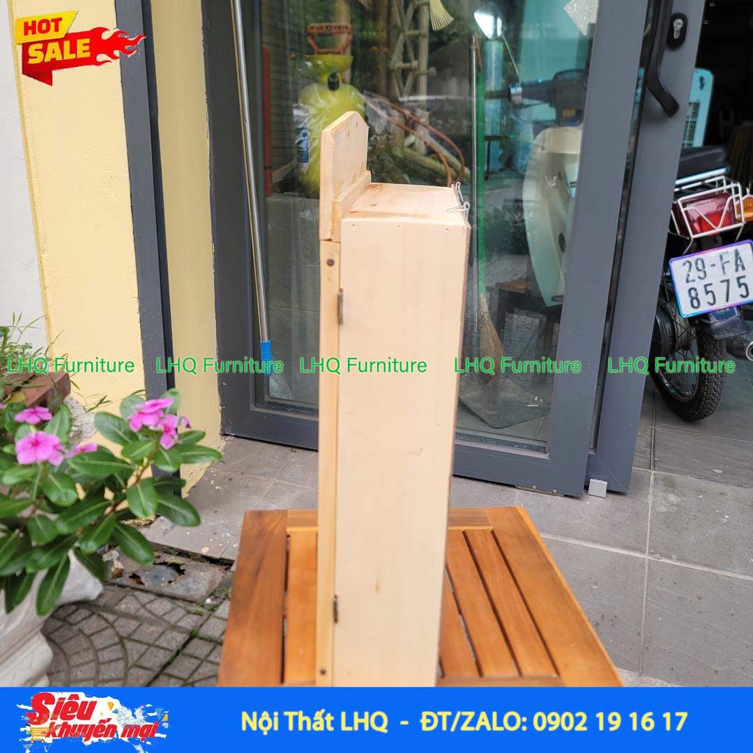 Tủ Thuốc Gia Đình To Gỗ Tự Nhiên Treo Tường Bền Đẹp Giá Rẻ