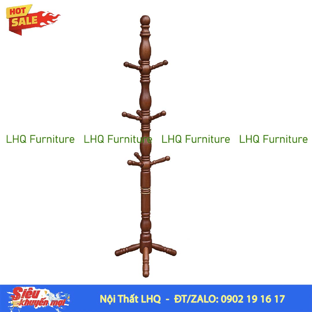 Cây Treo Quần Áo Đại Gỗ Tự Nhiên | Nội Thất LHQ