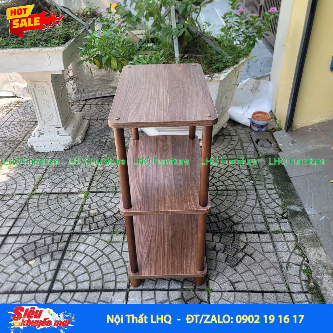 Kệ trang trí 3 tầng 50x30x70cm – Gọn đẹp, đa năng
