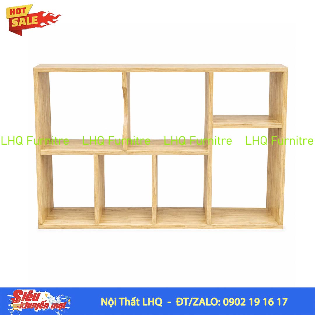 Kệ Treo Tường Rộng 1m Gỗ Cao Su – GST1m