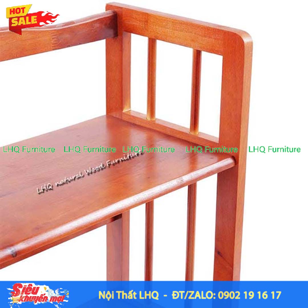 Kệ Sách Gỗ 3 Tầng Rộng 90cm – Mẫu Kệ Gỗ Cao Su Chắc Chắn, Hiện Đại Cho Mọi Không Gian