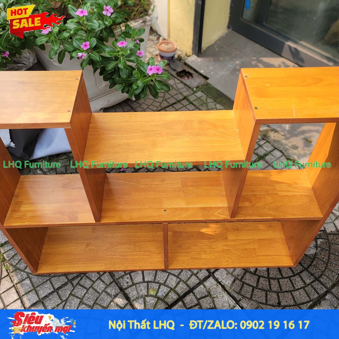 Kệ Treo Tường Chữ U Rộng 1m Gỗ Tự Nhiên Đẹp