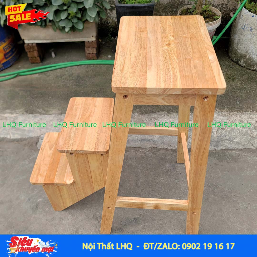 Ghế Thắp Hương Gỗ Tự Nhiên Xếp Gọn | Nội Thất LHQ