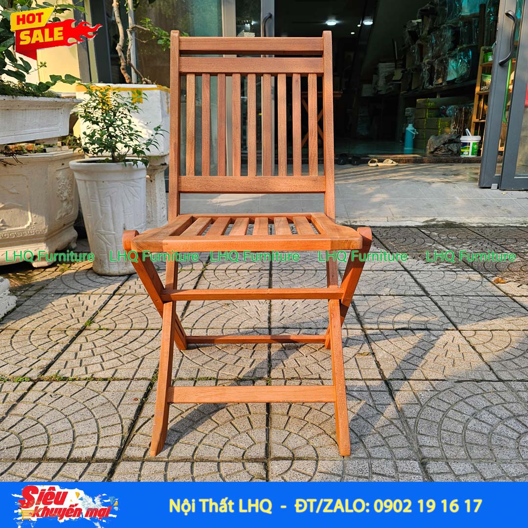 Ghế Cafe Nan Cao Gỗ Tràm Có Cổ | Nội Thất LHQ