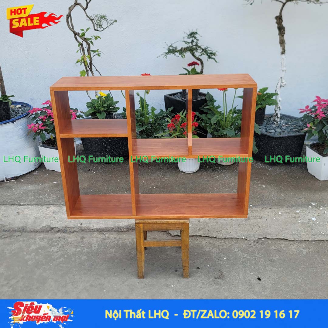 Kệ Treo Tường Rộng 80cm Gỗ Cao Su – GST80cm
