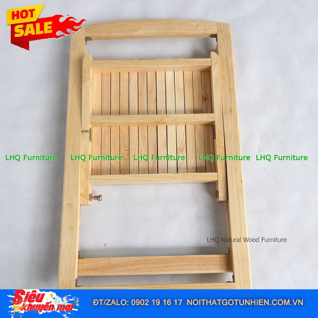 Ghế Gấp Gỗ Cao Su – Gấp Gọn Tiện Lợi, Bền Đẹp Cho Mọi Không Gian
