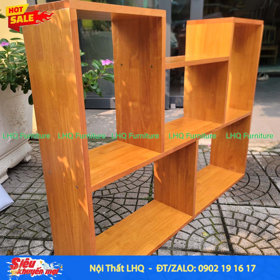 Kệ Treo Tường Chữ U Rộng 1m Gỗ Tự Nhiên Đẹp