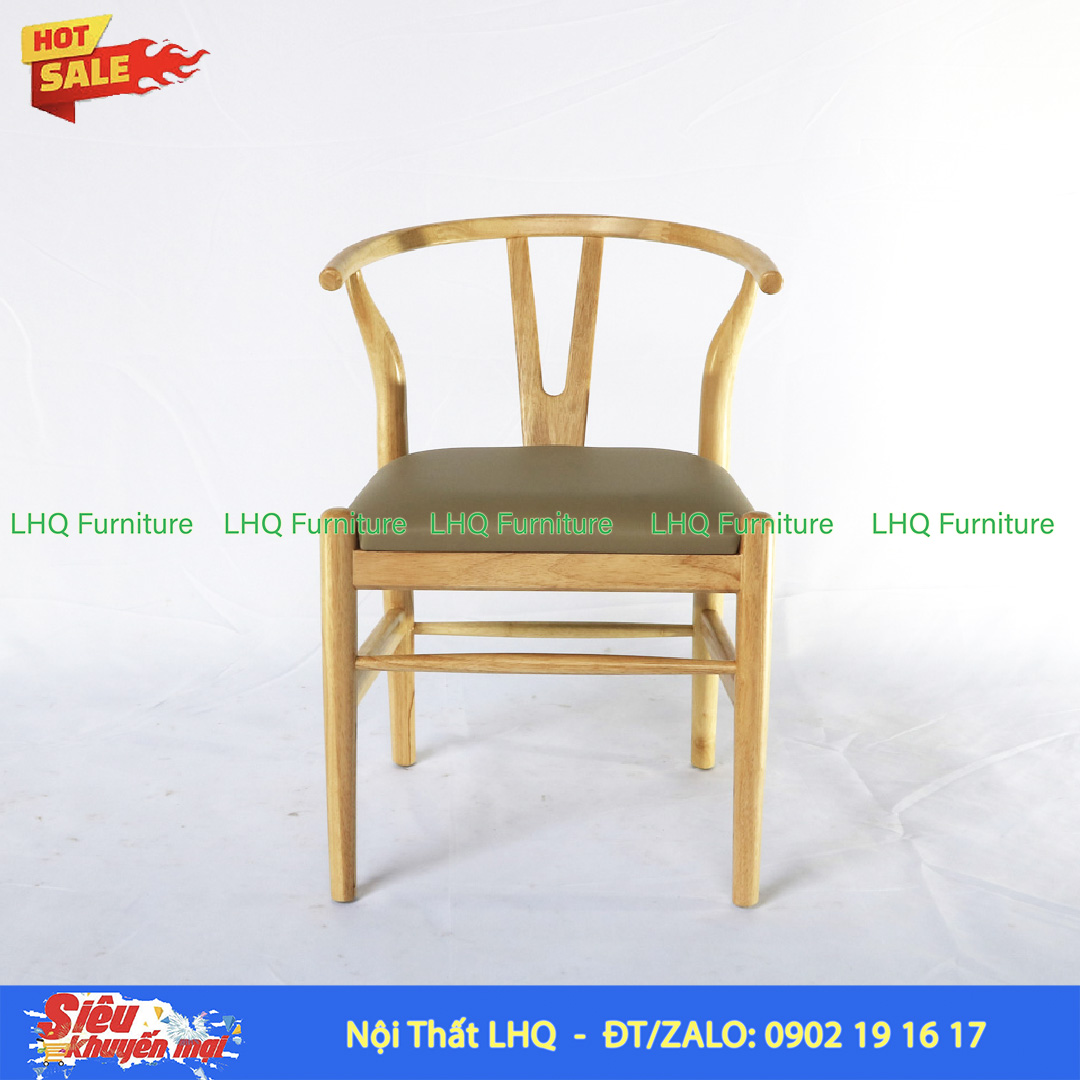 Ghế Cafe – Ghế Ăn Wishbone Gỗ Cao Su Chất Lượng Xuất Khẩu