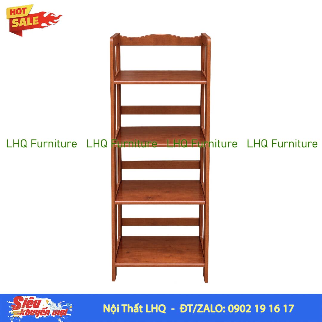 Kệ Sách Gỗ 4 Tầng Rộng 40cm – Giải Pháp Lưu Trữ Gọn Gàng Cho Mọi Không Gian