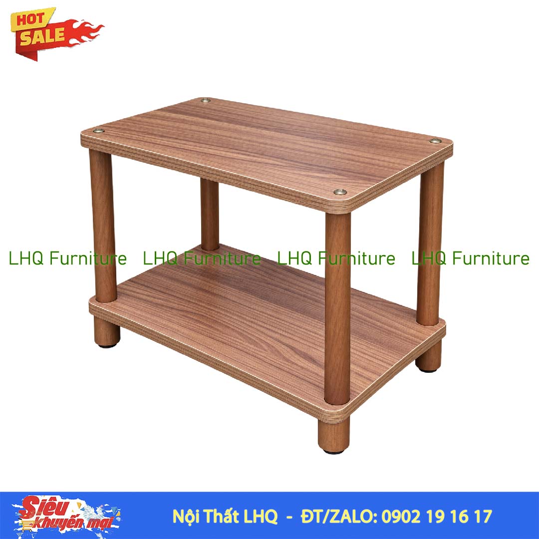 Kệ trang trí 2 tầng 50x30x39cm – Nhỏ gọn, tiện dụng cho nhiều không gian