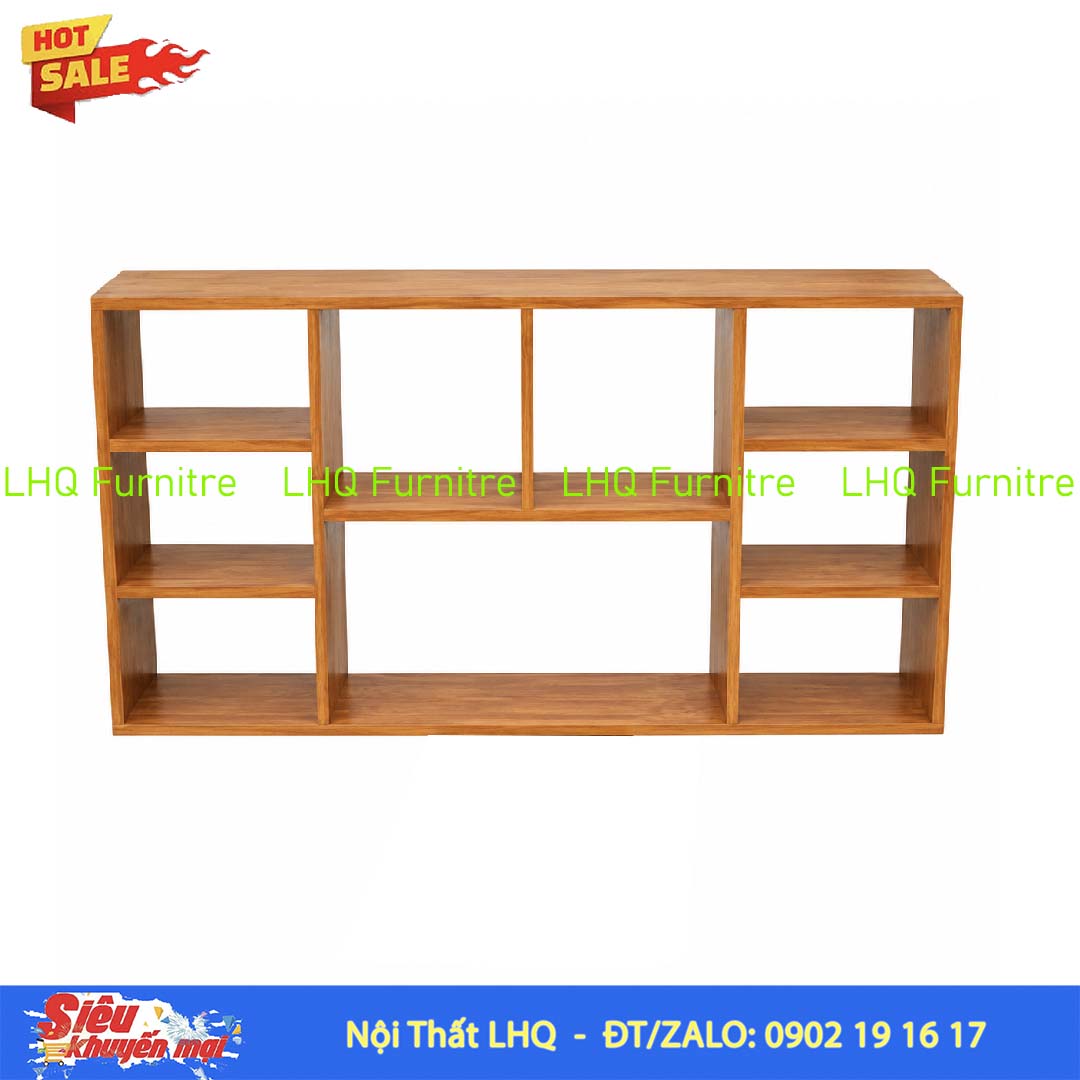 Kệ Treo Tường Rộng 1m2 Gỗ Cao Su – GST1m2