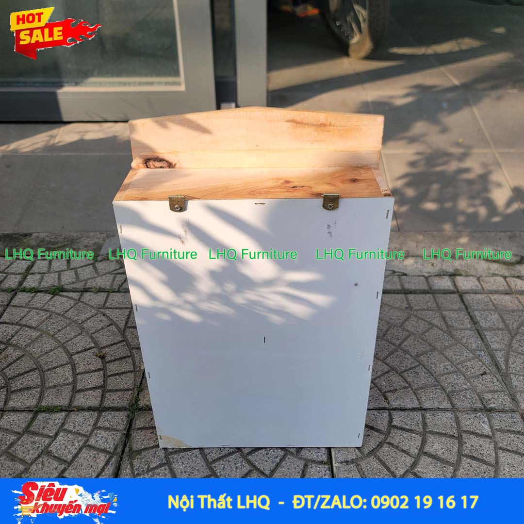 Tủ Thuốc Gia Đình Nhỡ - Tủ Thuốc Y Tế Gỗ Treo Tường Đẹp
