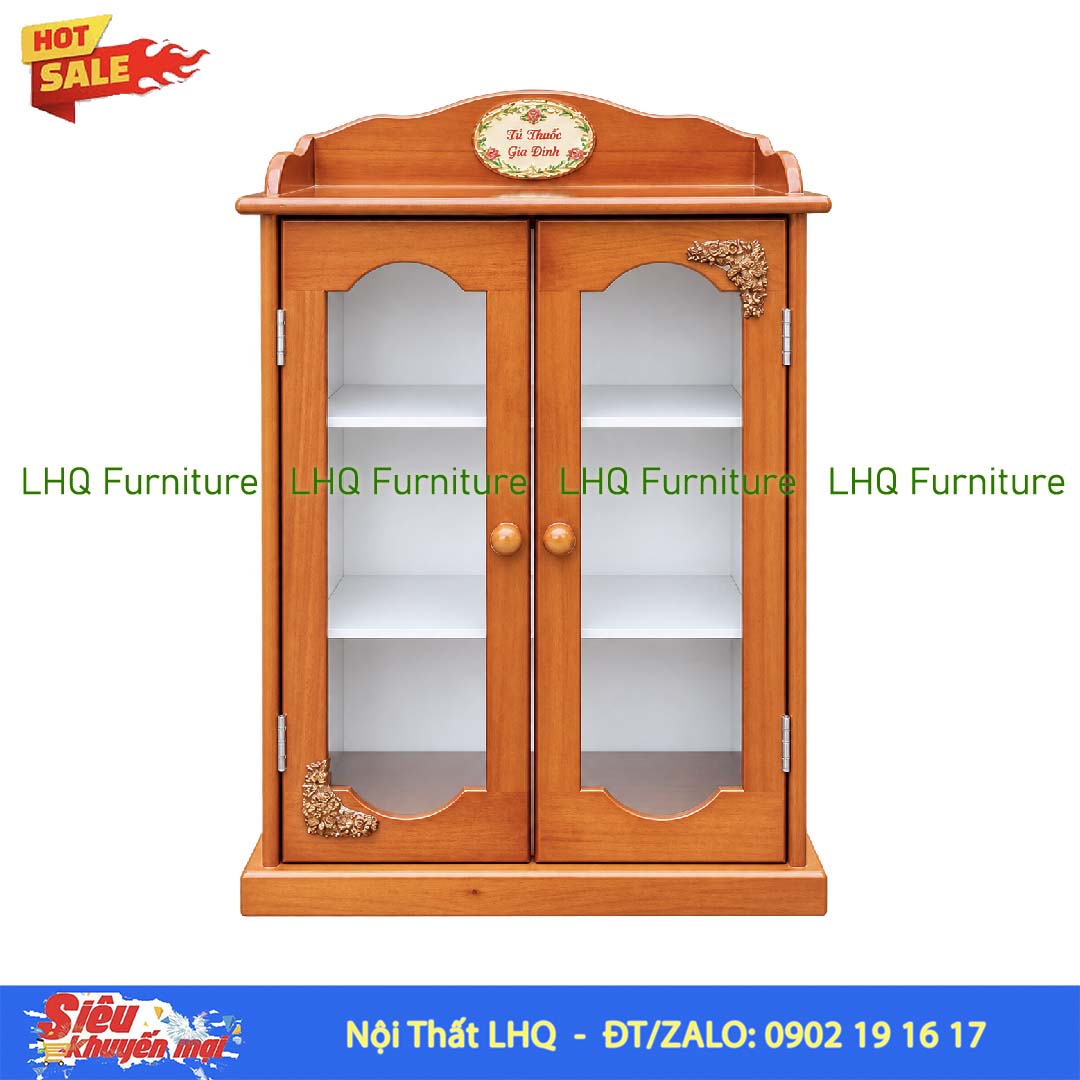 Tủ thuốc mái bằng không hộc, Thiết kế đẹp, Hoàn thiện kỹ