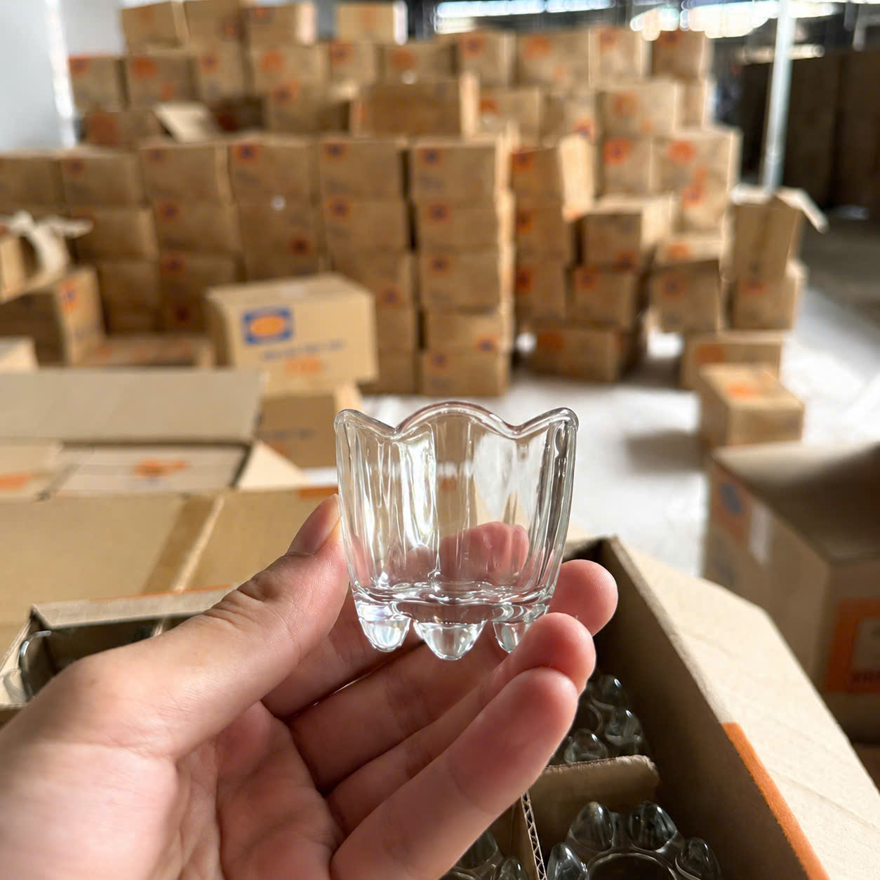 12 Cốc tuỷ tinh làm nến t01, làm nến bơ