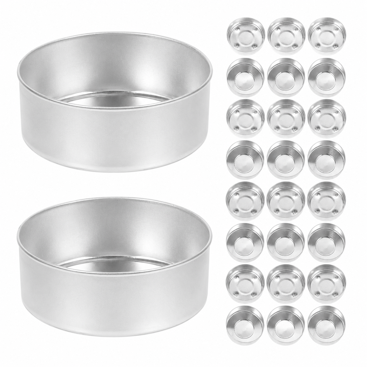 50 cốc nhôm làm nến loại 10g và 12g