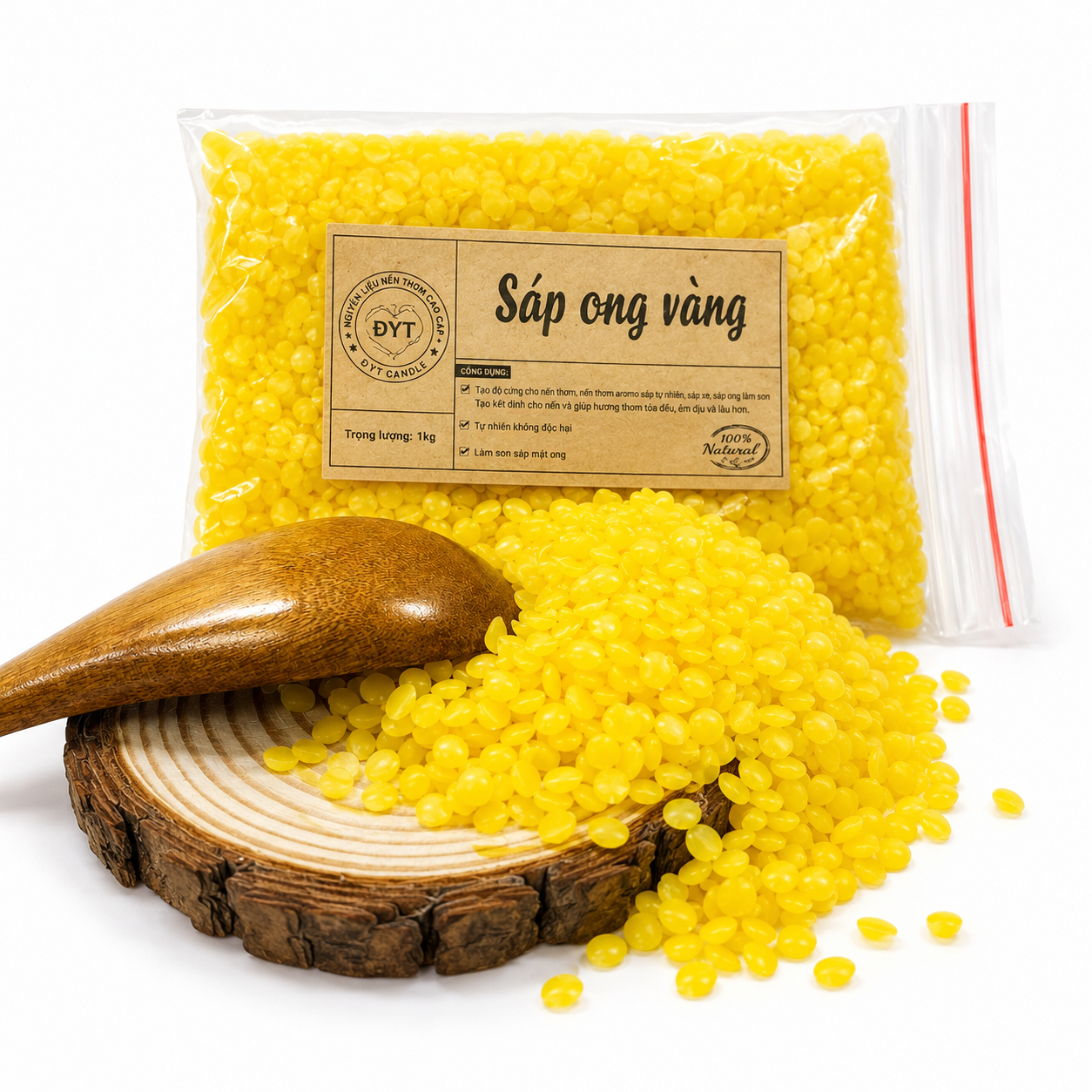Sáp ong hạt vàng