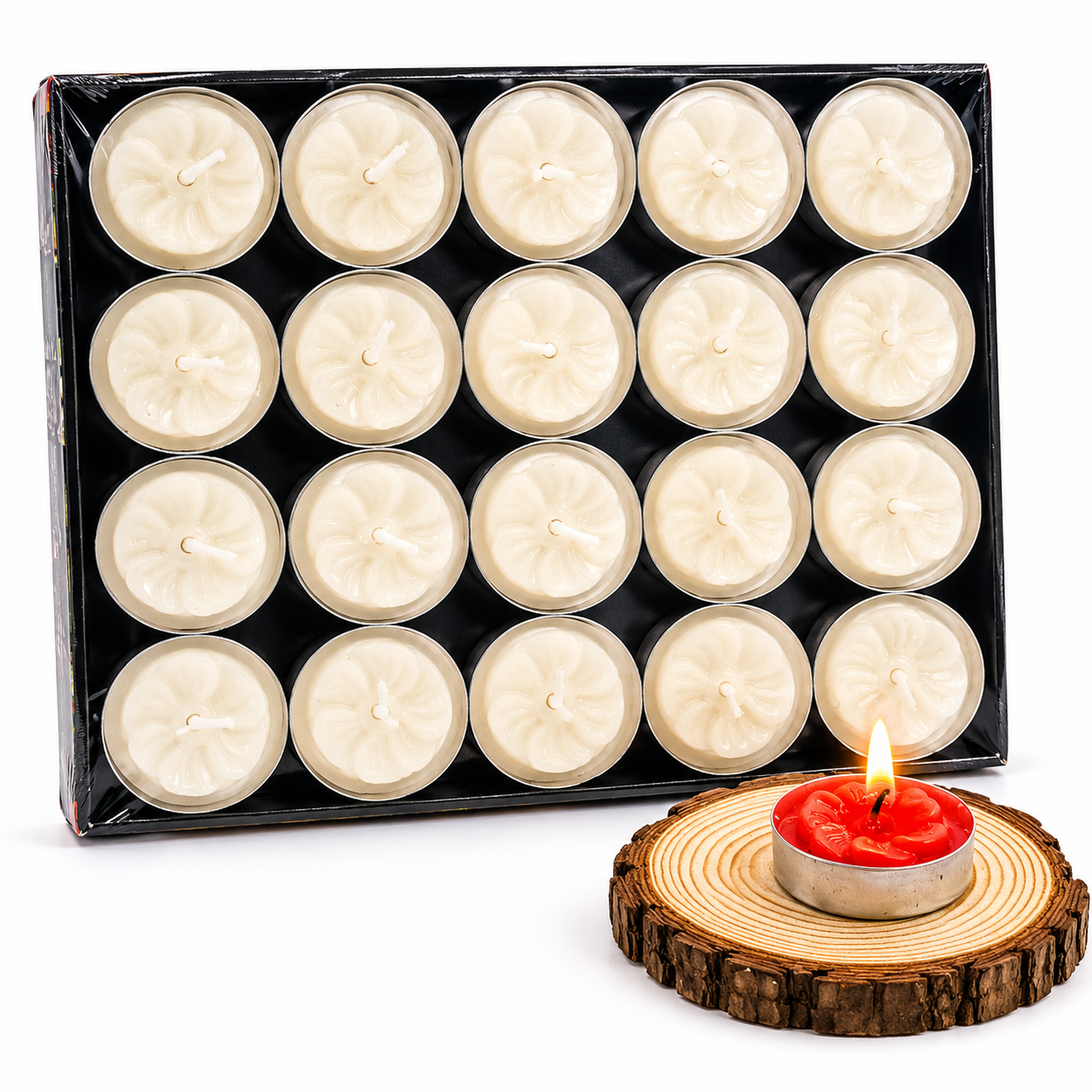 100 viên Tealight cháy 2h