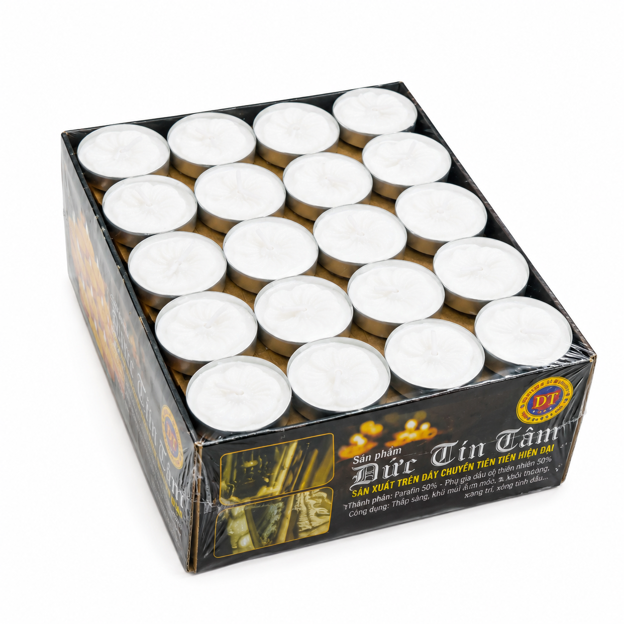 100 viên Tealight cháy 2h