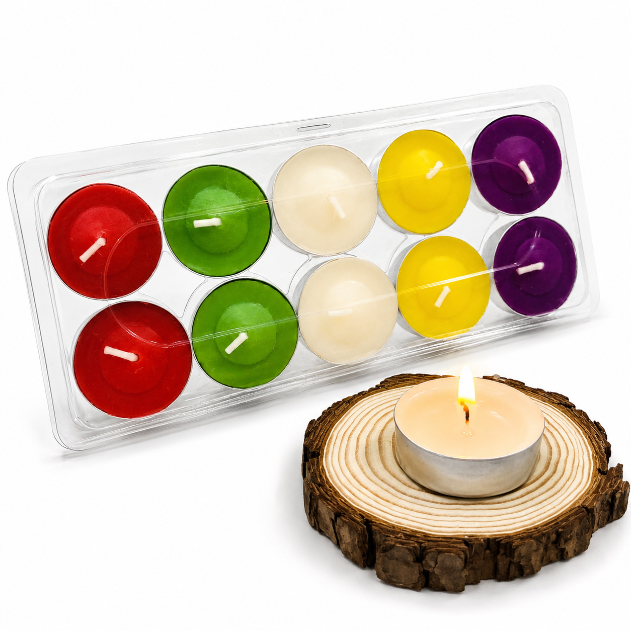 Nến 10 viên tealight  3h