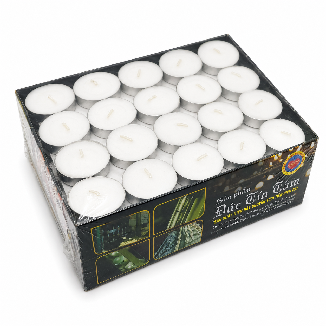 Hộp 100 viên Tealight 3h