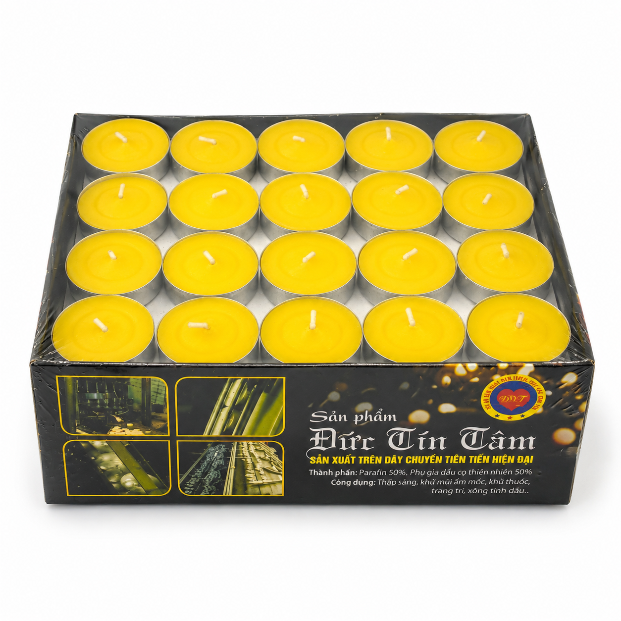 Hộp 100 viên Tealight 3h