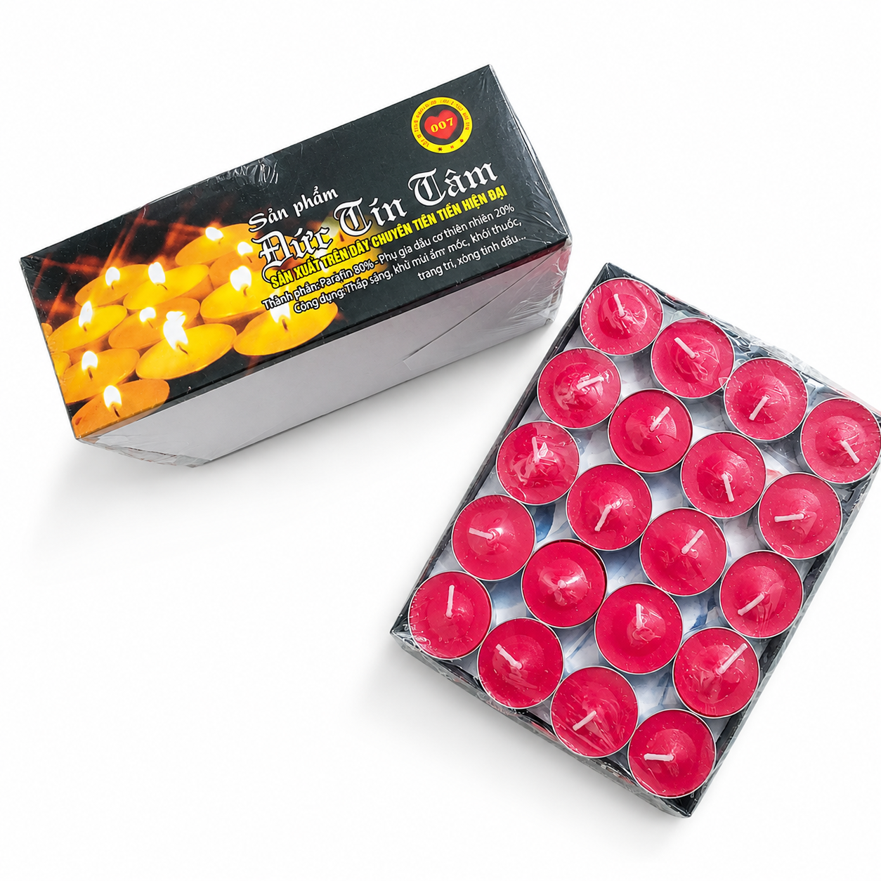 Hộp 100 viên Tealight 3h