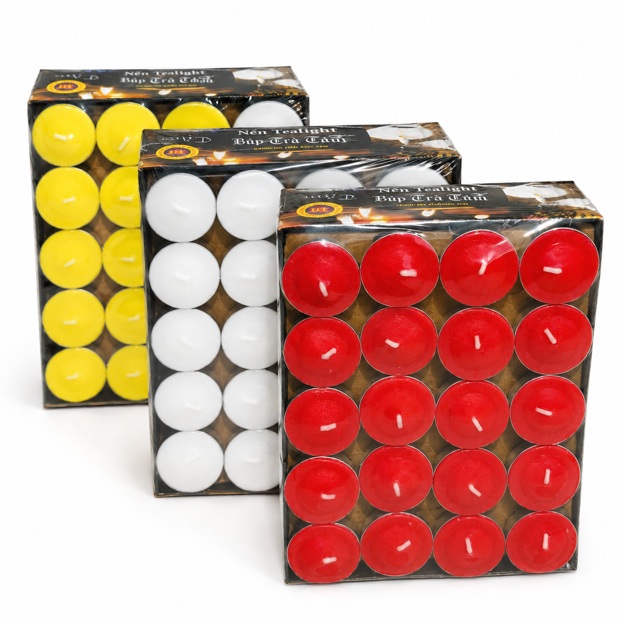 Hộp 100 viên Tealight 3h