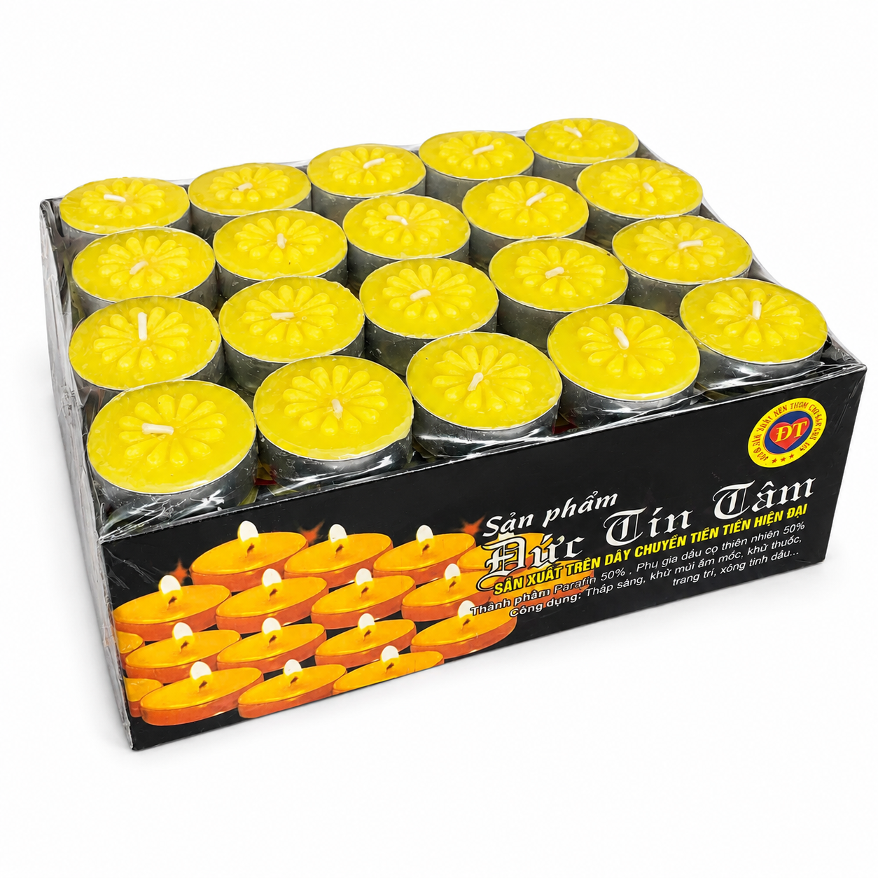 Nến 100 viên Tealight 4h