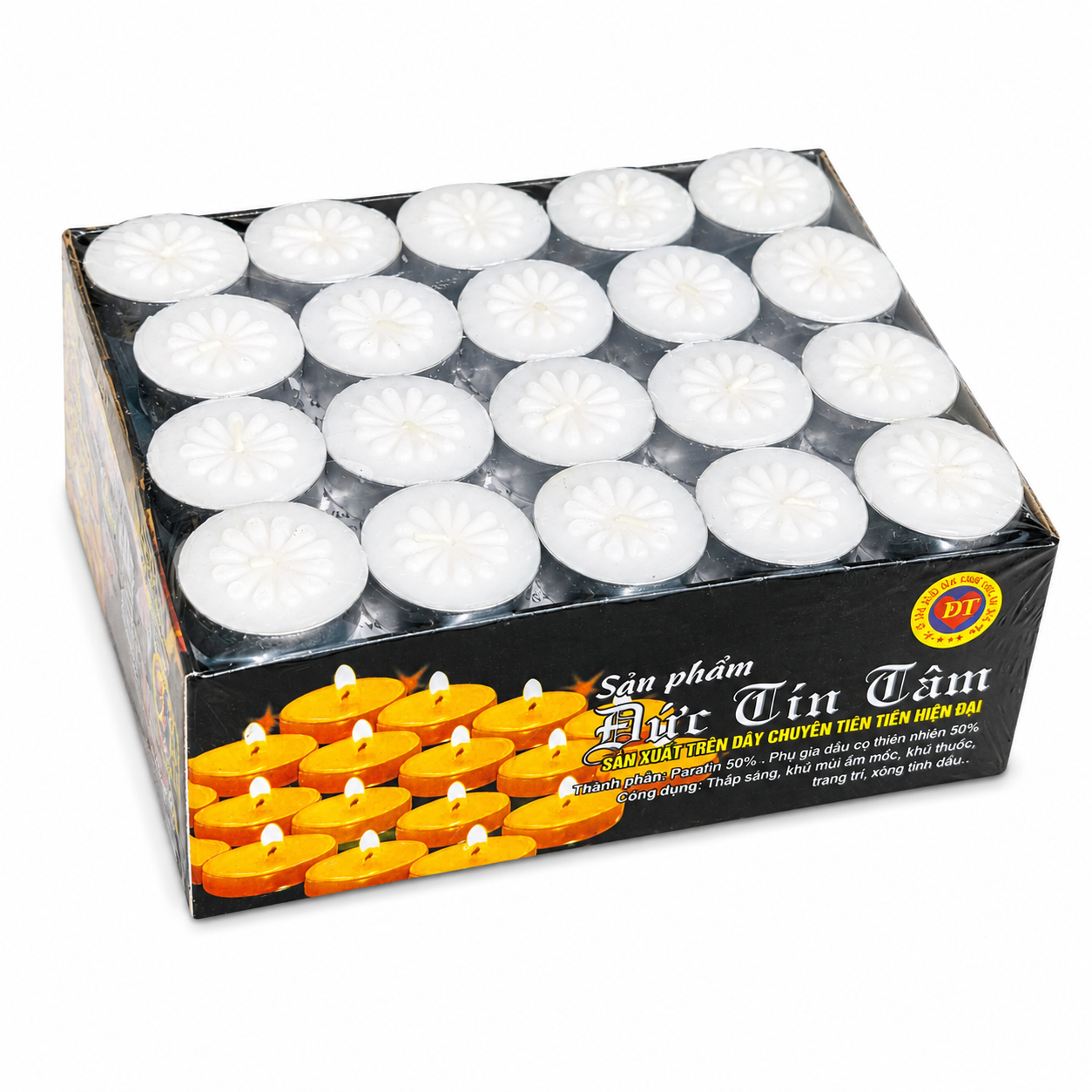 Nến 100 viên Tealight 4h