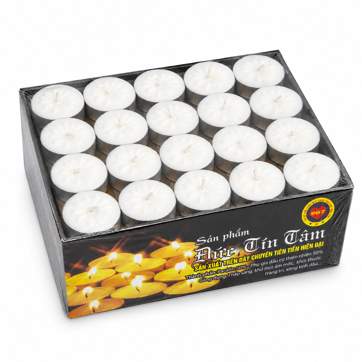 Nến 100 viên Tealight 4h