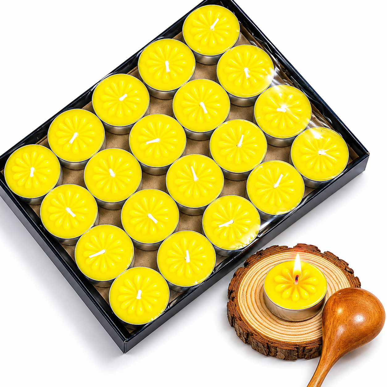 Nến 100 viên Tealight 4h