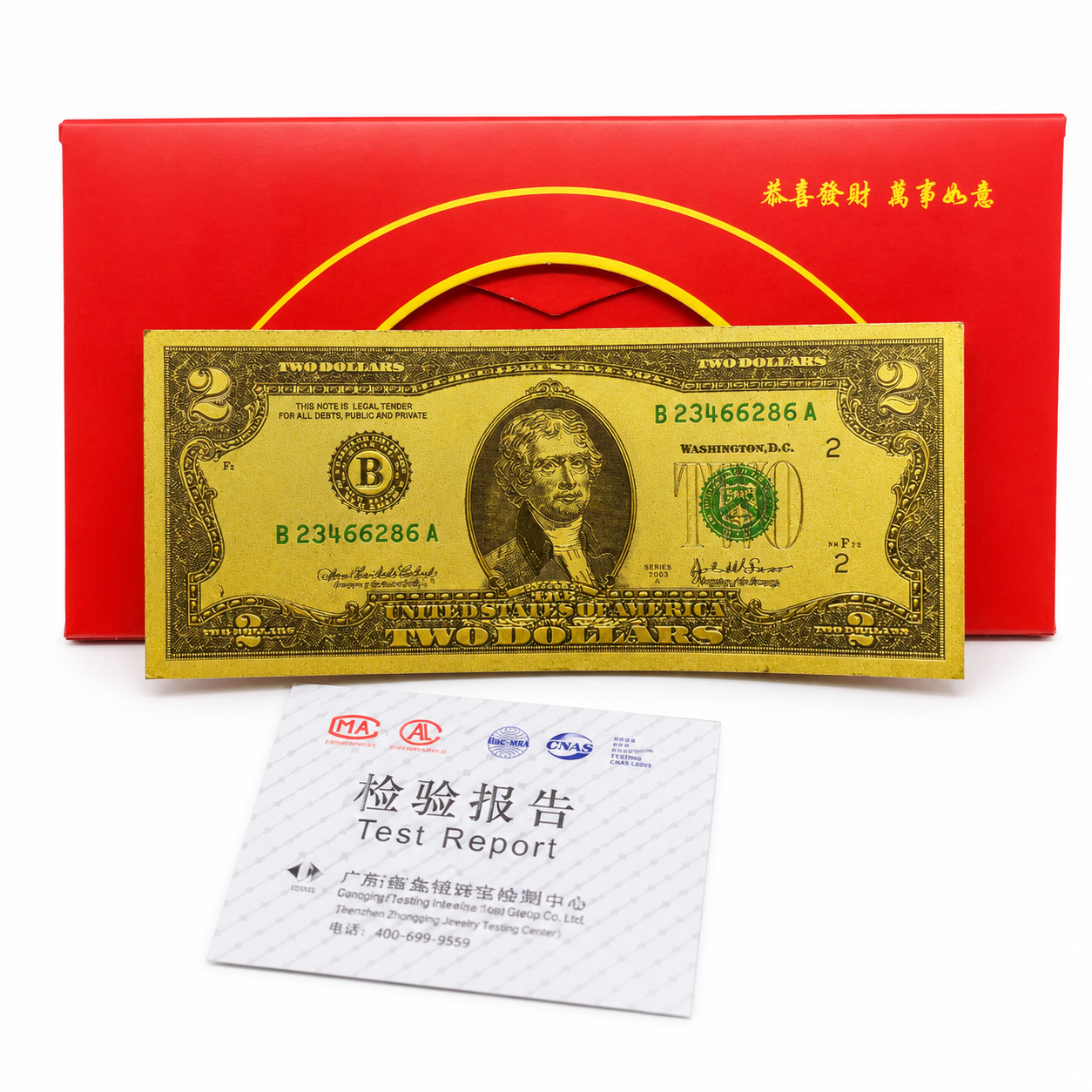 Tờ đô la mạ vàng trang trí tháp tỏi, làm oán, giỏ hoa, giỏ quà