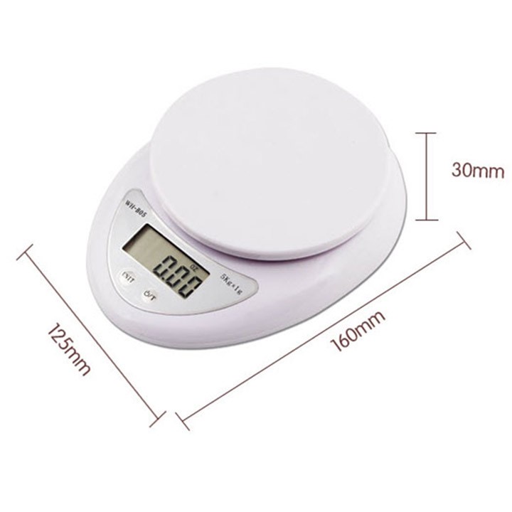 Cân tiểu ly điện tử (có pin) nhà bếp mini làm nến, làm đồ ăn chính xác nhỏ  gọn tiện lợi