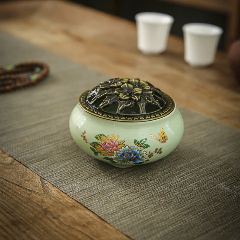Lư xông trầm hương nhiều màu