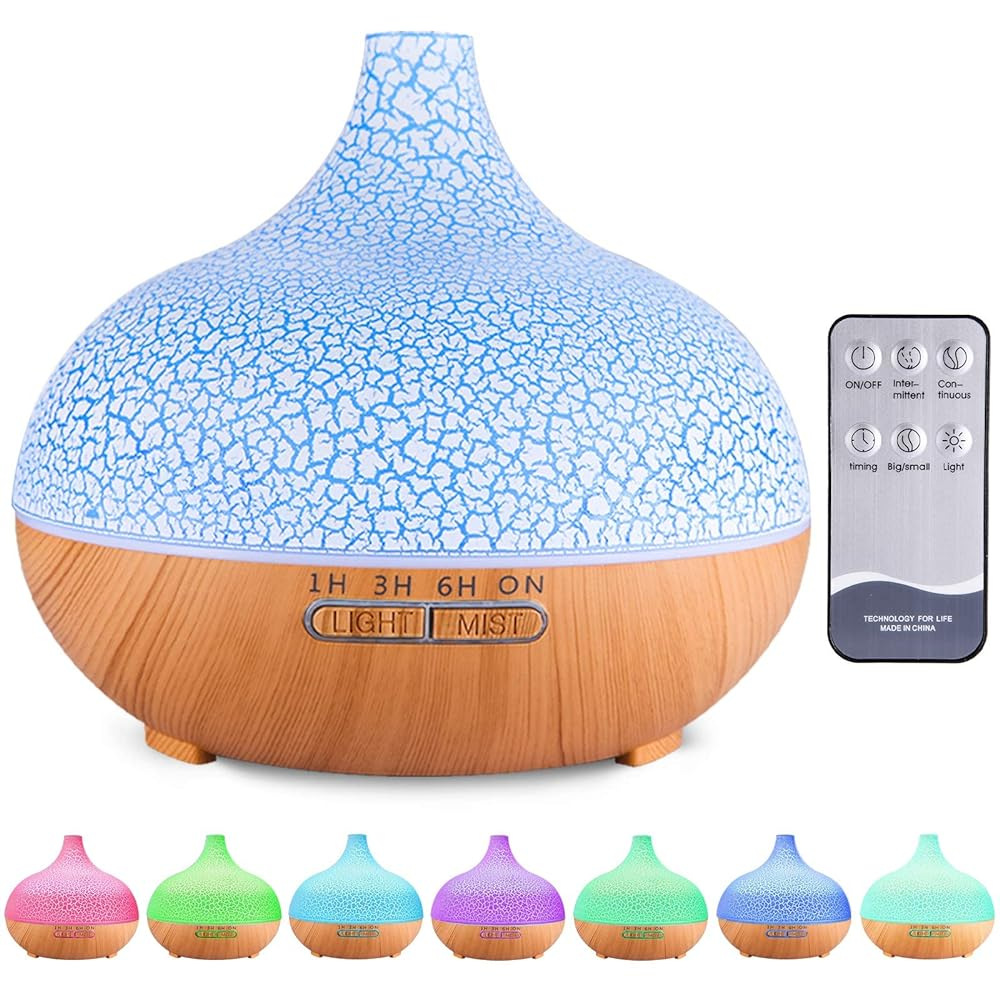 Máy Khuếch Tán Tinh Dầu 500ML có REMOTE